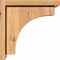 Ekena Millwork Huntington Smooth Corbel w/Backplate, Western Red Cedar, 7 1/2"W x 12"D x 12"H COR08X12X12HUN01SWR - alternate 2